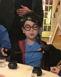 Rai the Harry Potter bday boy